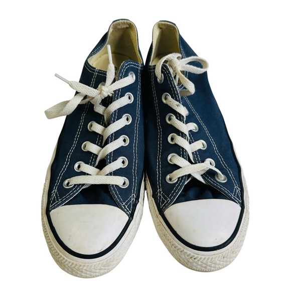 Converse‎ Chuck Taylor All Star Low Top Navy Sneakers Men’s 8 / Women’s 10 - Picture 6 of 9